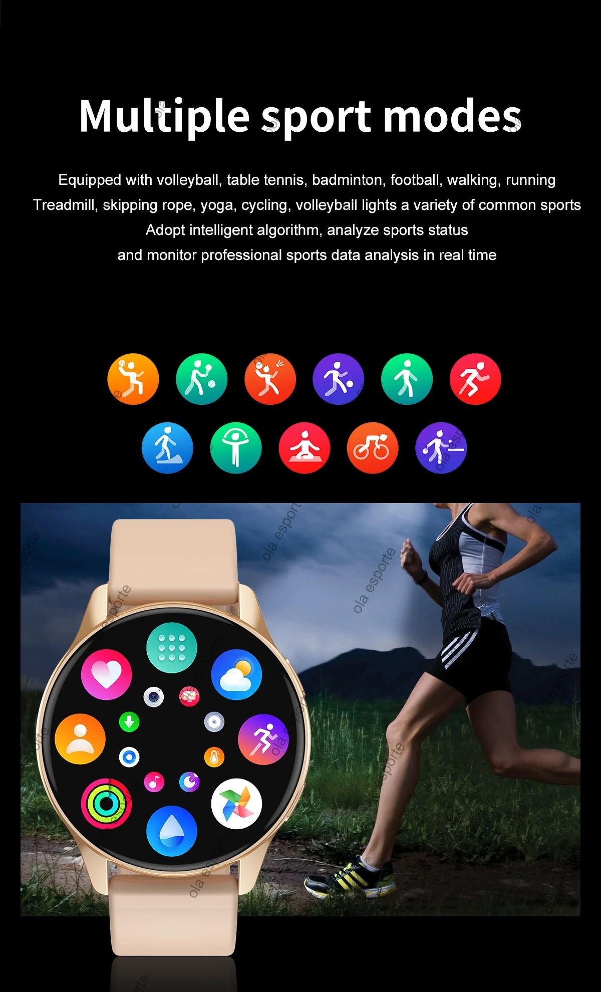Bluetooth Calling Smart Watch Heart Rate SpO2 Waterproof Fitness Tracker
