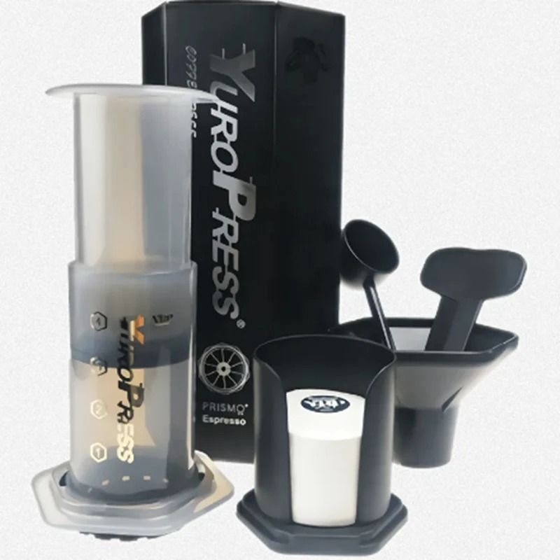 Portable Espresso Coffee Maker Air Press Drip Coffee Machine with 64mm Paper Filters 350pcs