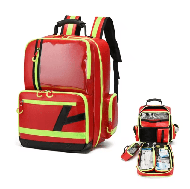Large Capacity Emergency Rescue Backpack – Complete Outdoor First Aid & Survival Medical Kit