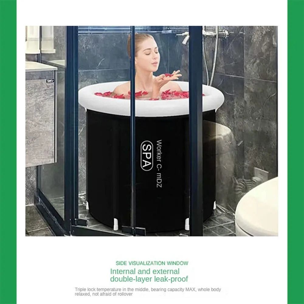 Portable Ice Bath Tub for Cold Water Therapy and Recovery