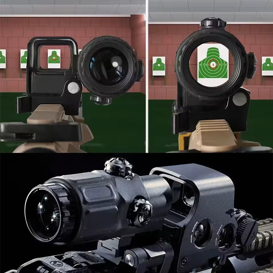Tactical Red Dot Sight Set with 558 Holographic and G-Series Magnifier