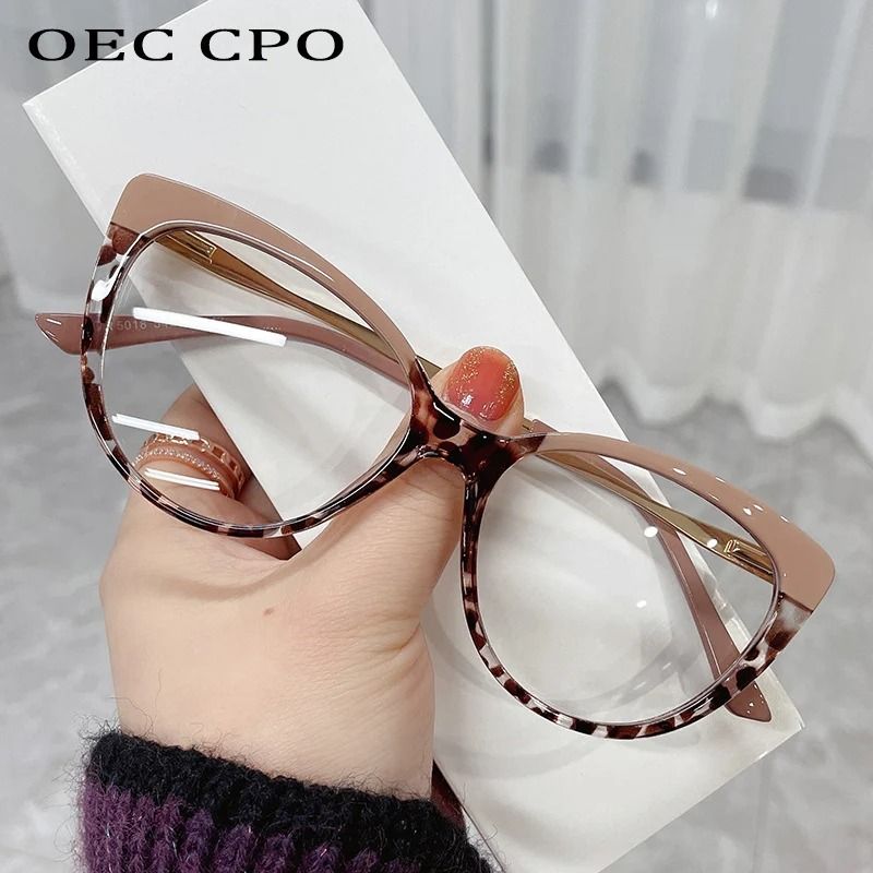 Vintage Fashion Cat Eye Optical Glasses Frames for Women