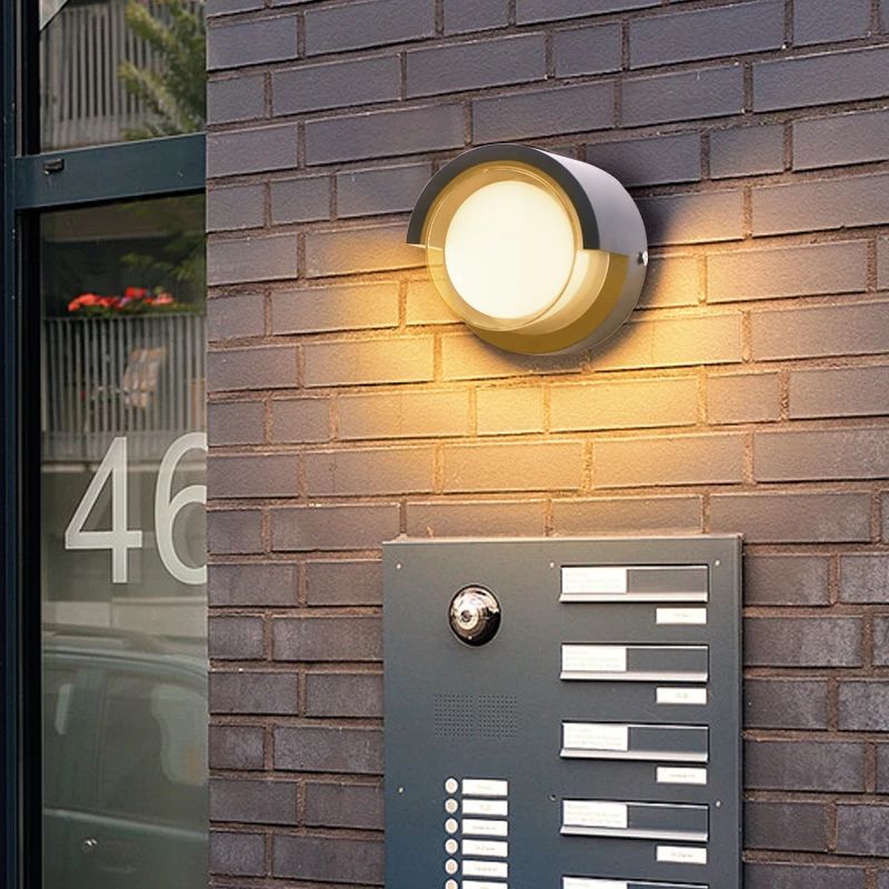LumiNest 5W Waterproof Outdoor LED Wall Light – Modern IP65 Porch & Garden Lamp