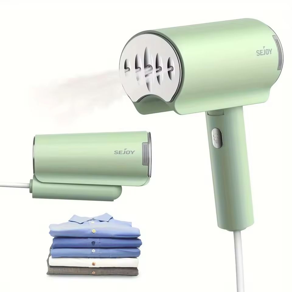 Compact Handheld Garment Steamer Fast Heat Fabric Wrinkle Remover