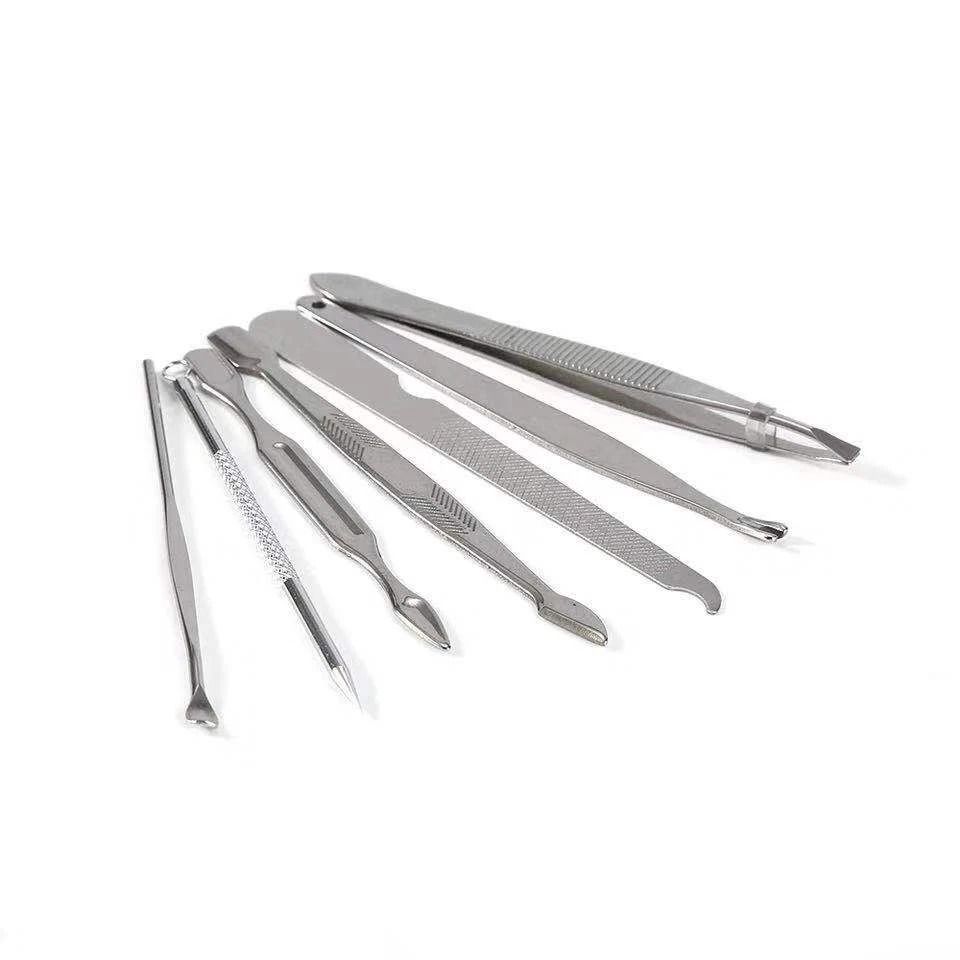 Nail Clippers Set Manicure, Pedicure & Cuticle Grooming Tools Kit