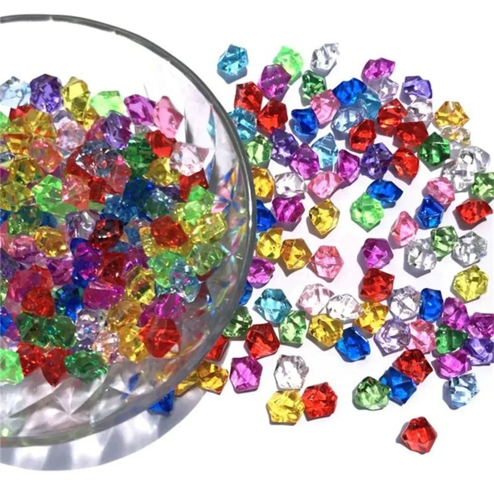 Clear Acrylic Crushed Ice Vase Fillers