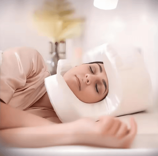 Memory Foam Anti Wrinkle Beauty Pillow – Ergonomic anti wrinkle pillow for Skin Care & Sleep Support