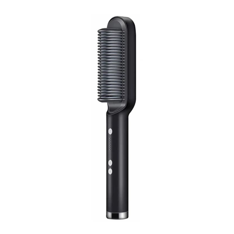 Electric Hair Straightener Brush – Professional Ceramic Fast-Heating Hair Styler