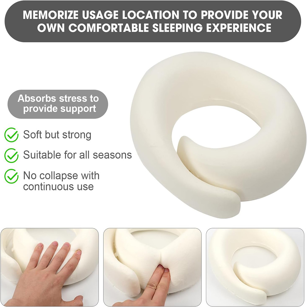 Pillow Neck Pillow U-Shaped Pillow Travel Car Neck Pillow Airplane Travel Pillow Long-Distance Flight Sleeping Artifact