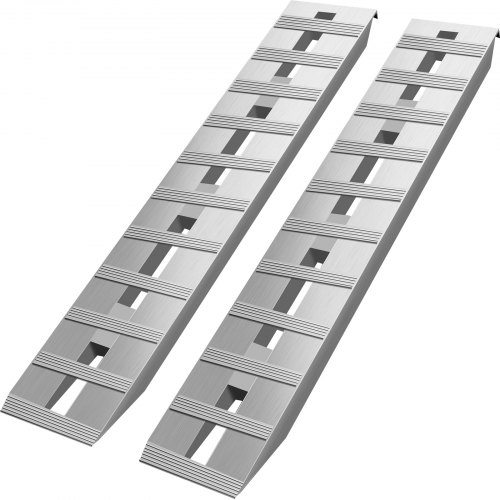 Heavy-Duty Aluminum Loading Ramps, 6000LBS Total Capacity, 2.5