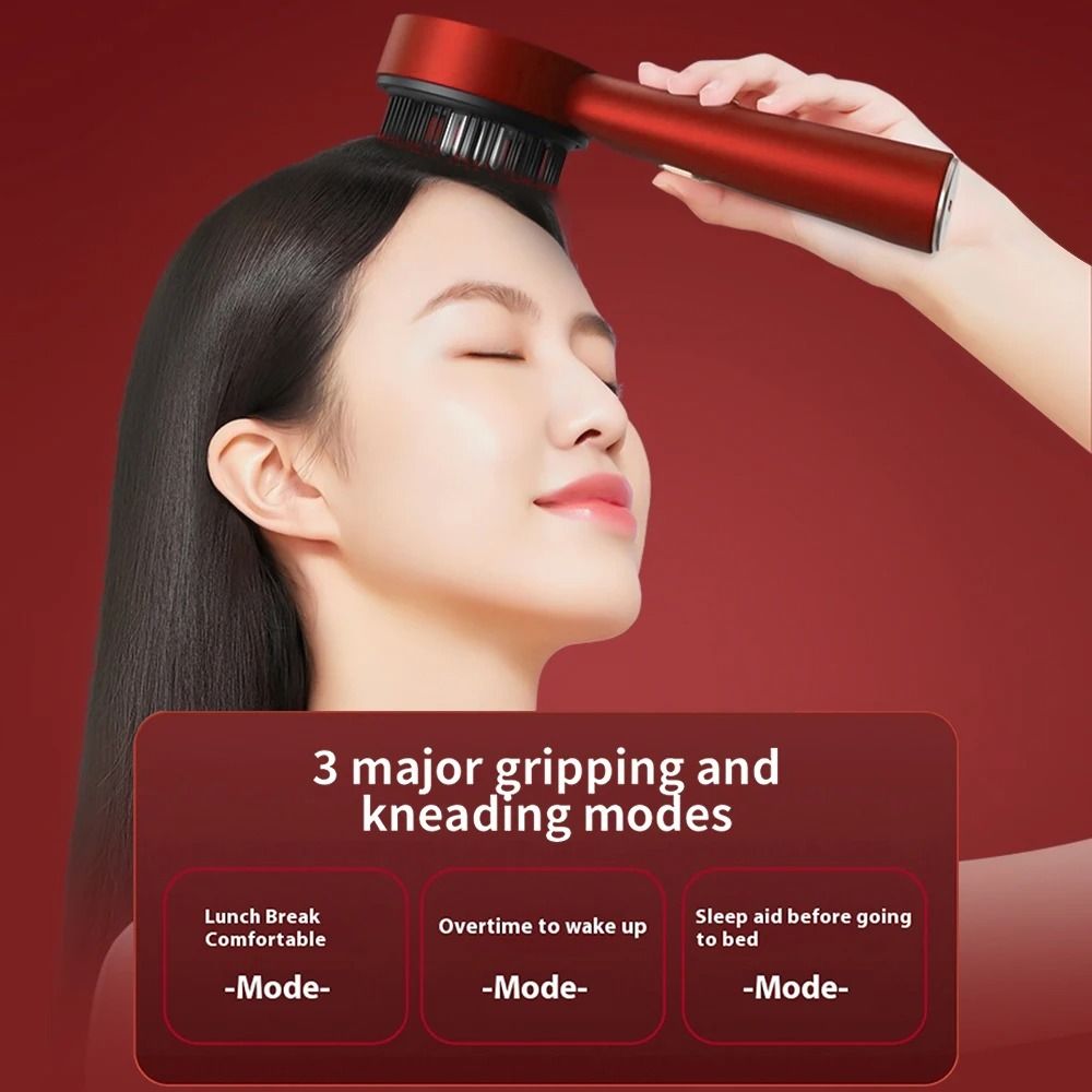 Electric Infrared Hair Regrowth & Scalp Massage Brush