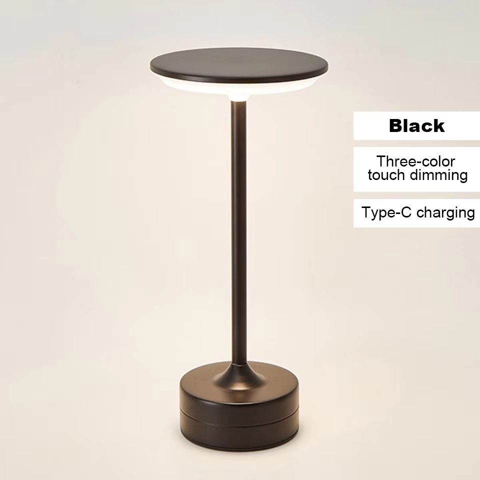 Wireless Touch LED Table Lamp USB Rechargeable Atmosphere Night Light