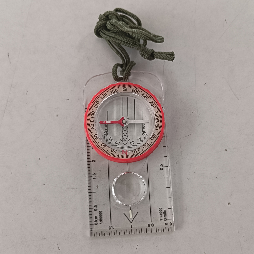 Shockproof Compass for Hiking & Outdoor Survival  High Accuracy Multifunctional Expedition Tool