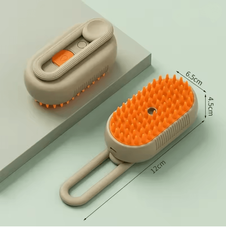 PawSteam 3 in 1 Pet Grooming Brush with Steam Care
