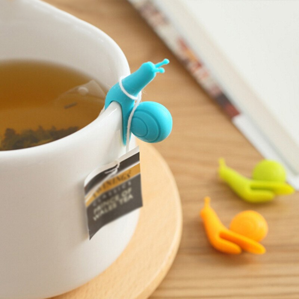 Cute Snail Tea Bag Holders