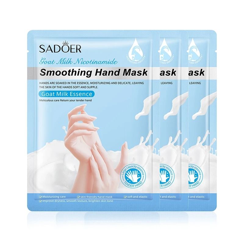 Goat Milk Enriched Vitality Mask and Hydrating Hand Gloves