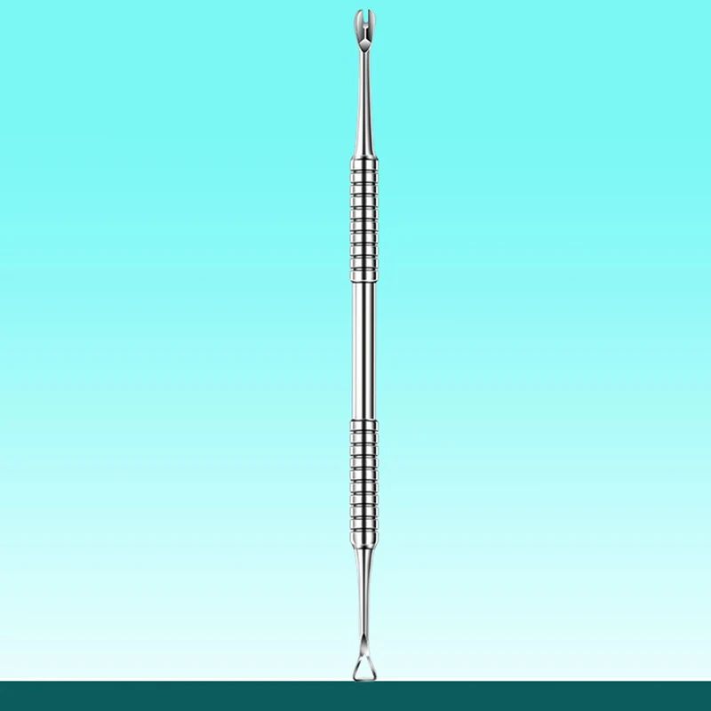 Stainless Steel Cuticle Pusher Double End Manicure Nail Tool