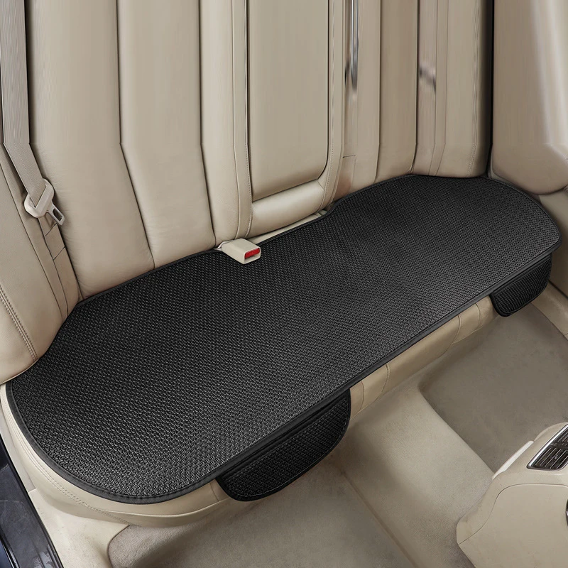 Ice Silk Breathable Car Seat Cushion Cover Summer Universal, Non Slip Auto Seat Protector Pad for Men Women