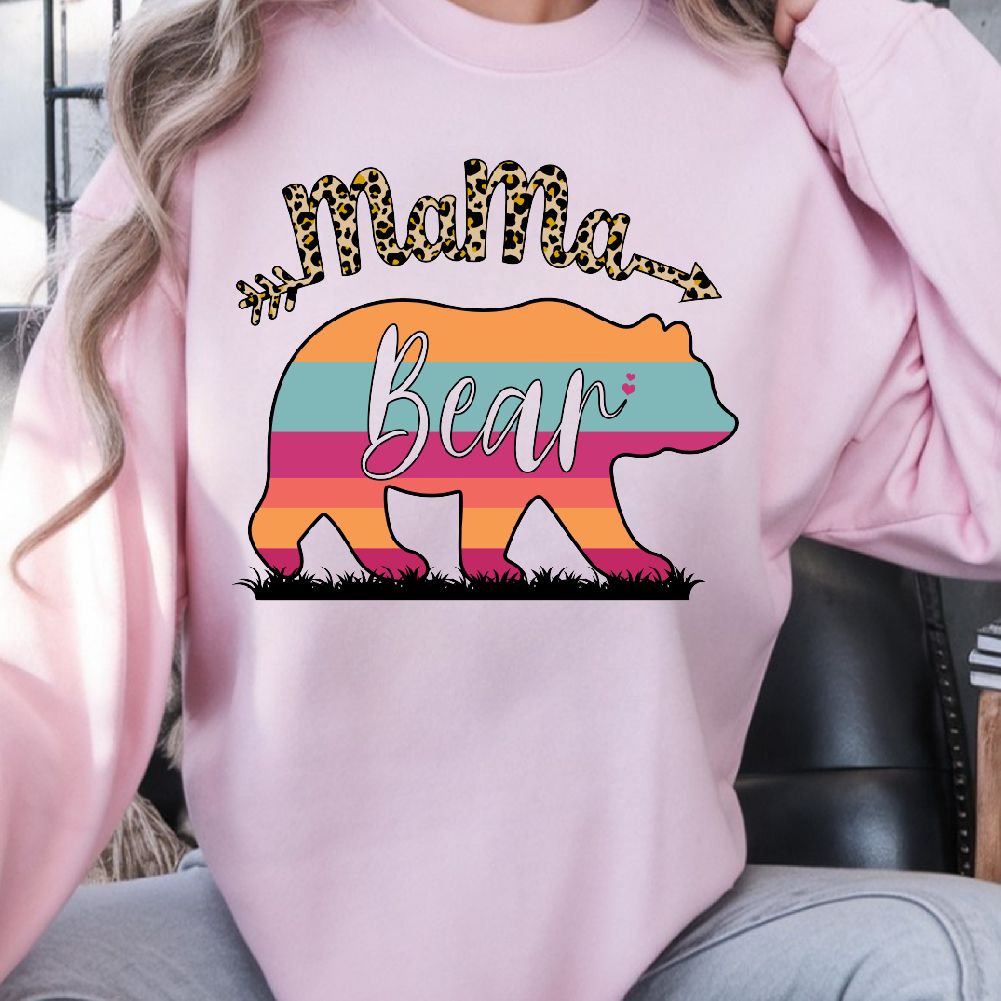Mama Bear Shirt, Mama Bear T-Shirt, Mom Bear Shirt, Personalized Mama Tee