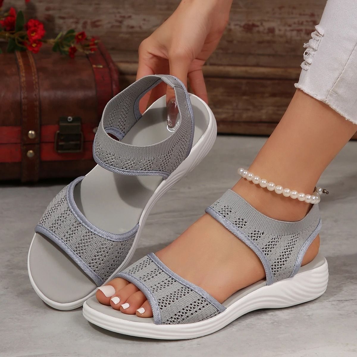 Womens Mesh Summer Sandals