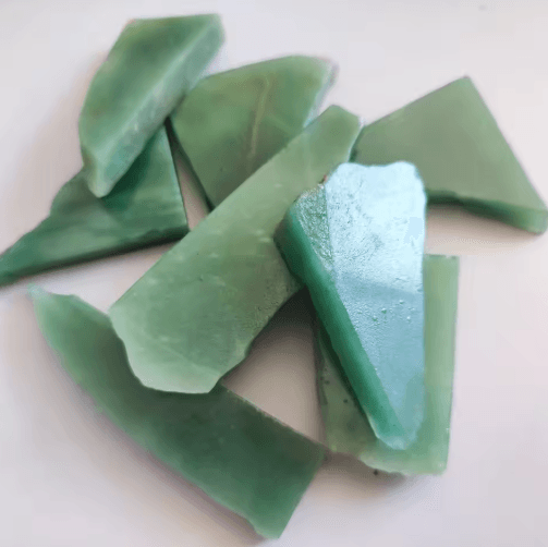 Natural Jadeite Raw Stone – Green Jade Crystal Mineral Specimen for Decor & Healing