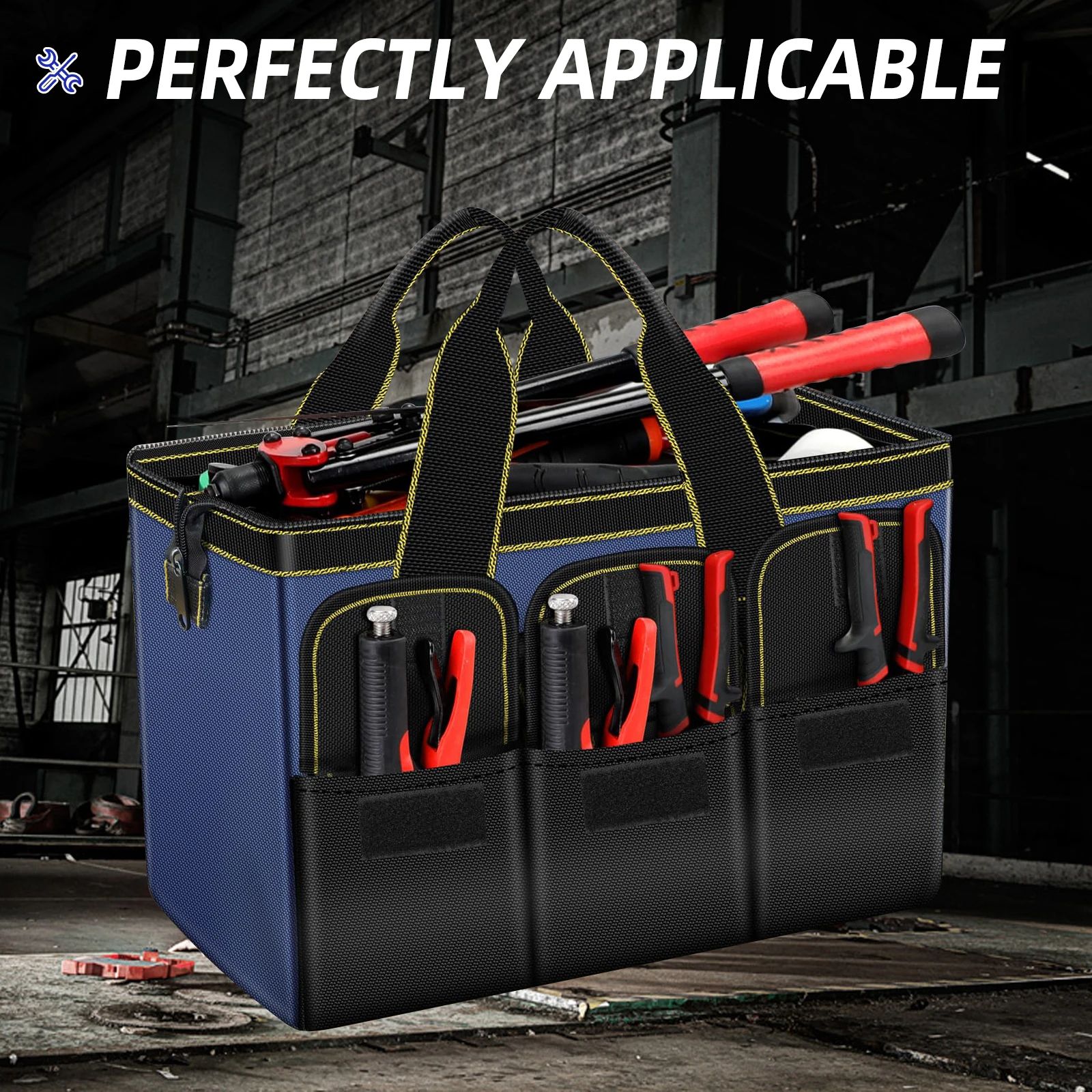 AIRAJ Large Waterproof Multifunctional Tool Bag with High Capacity