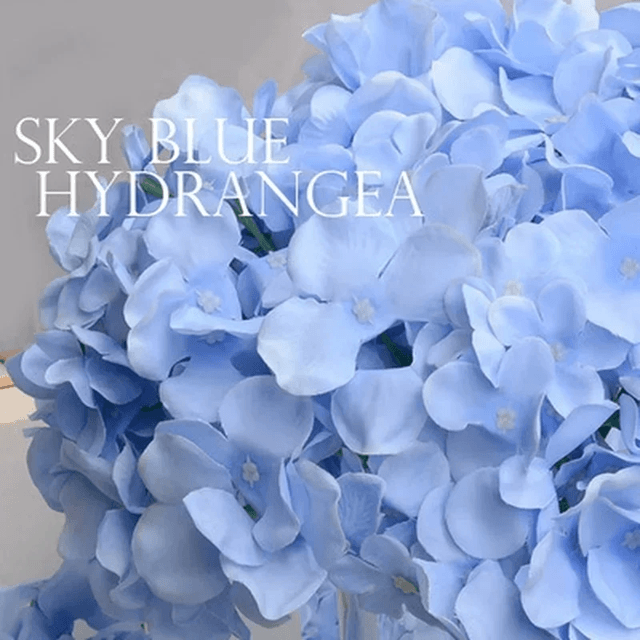 LuxeBloom Artificial Hydrangea Flower for Wedding and Home Decor
