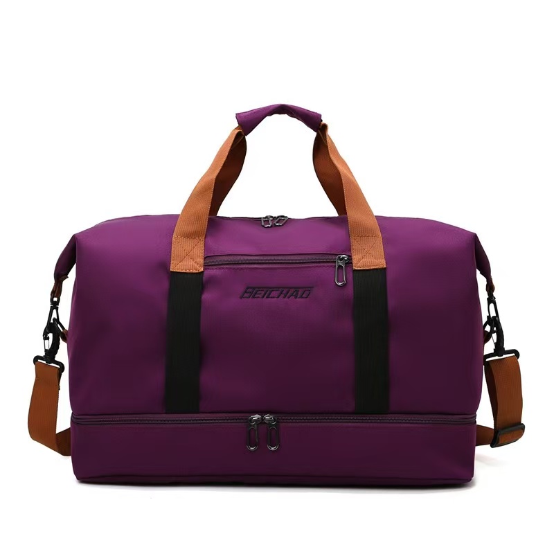 Large Capacity Travel Gym Bag Carry On Weekender Duffel with Shoulder Strap
