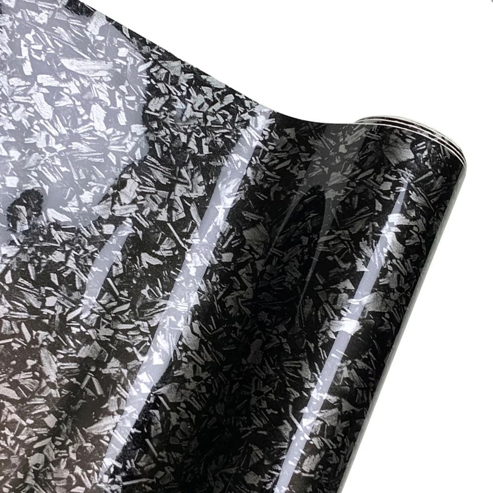 Carbon Fiber Vinyl Wrap Sticker Self Adhesive Waterproof Car Protection Film