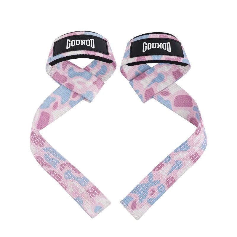 Weightlifting Wrist Straps with Anti-Slip Silicone