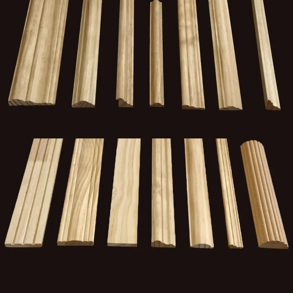 Architectural Narrative Trim – High-Definition Timber Miniature Sculpture