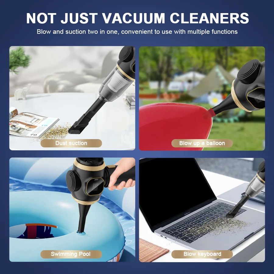 Wireless High Power Mini Car and Home Vacuum Cleaner