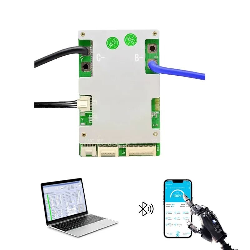 JBD Smart BMS Lithium Battery Protection Board with Built In Bluetooth