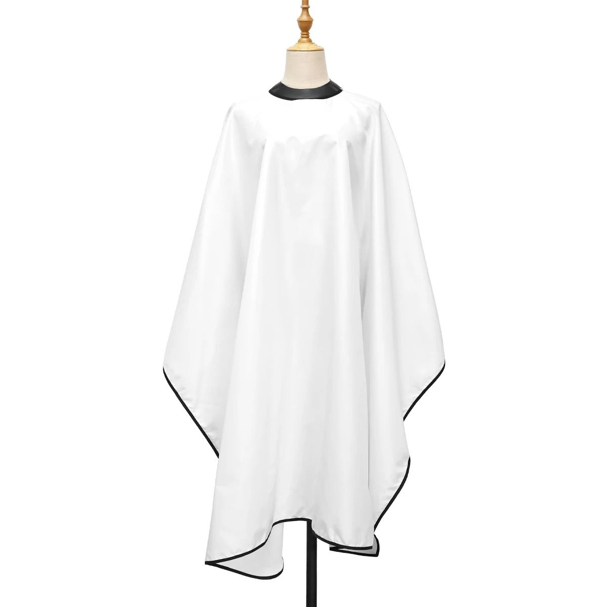 Professional Barber Salon Apron with Silicone Collar Waterproof Hairdressing Cape