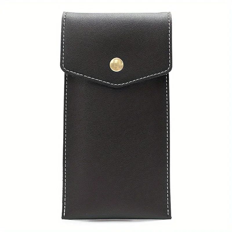 PU Leather Large-Capacity Pencil and Stationery Case