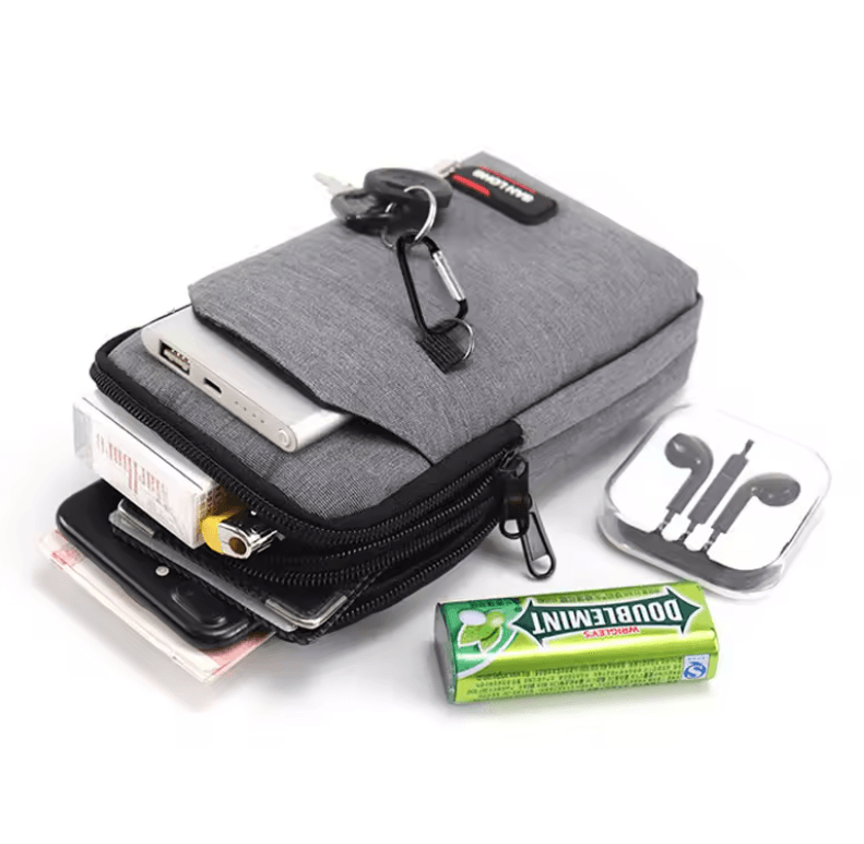 Mens Tactical Waterproof Waist Crossbody Bag