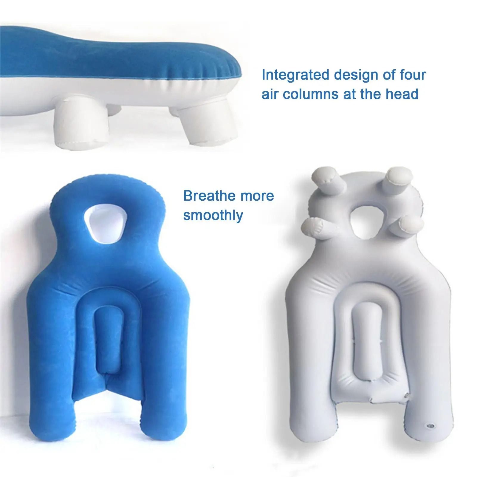 Face Down Pillow Inflatable Post Eye Surgery Recovery Pillow