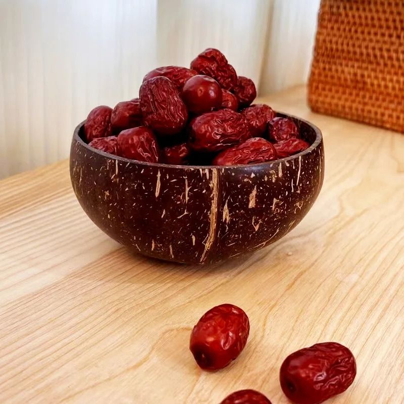 Natural Coconut Bowl Set – Handcrafted Eco-Friendly Tableware & Spoon Set