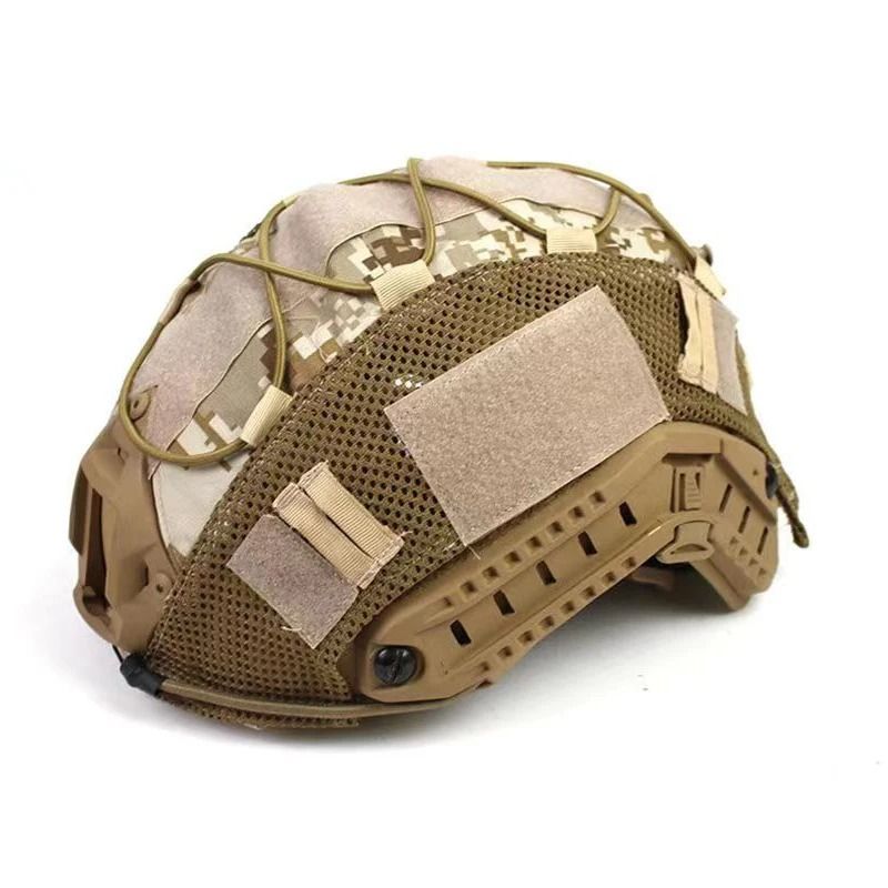 Tactical Helmet Cover Camo Fast Airsoft Paintball High Cut Helmet Cloth