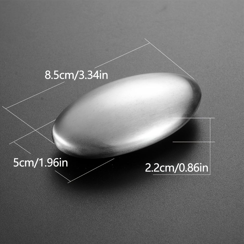 Stainless Steel Soap Bar, Easy To Clean, Convenient To Remove Fishy Hand Soap, Fashionable and Sturdy
