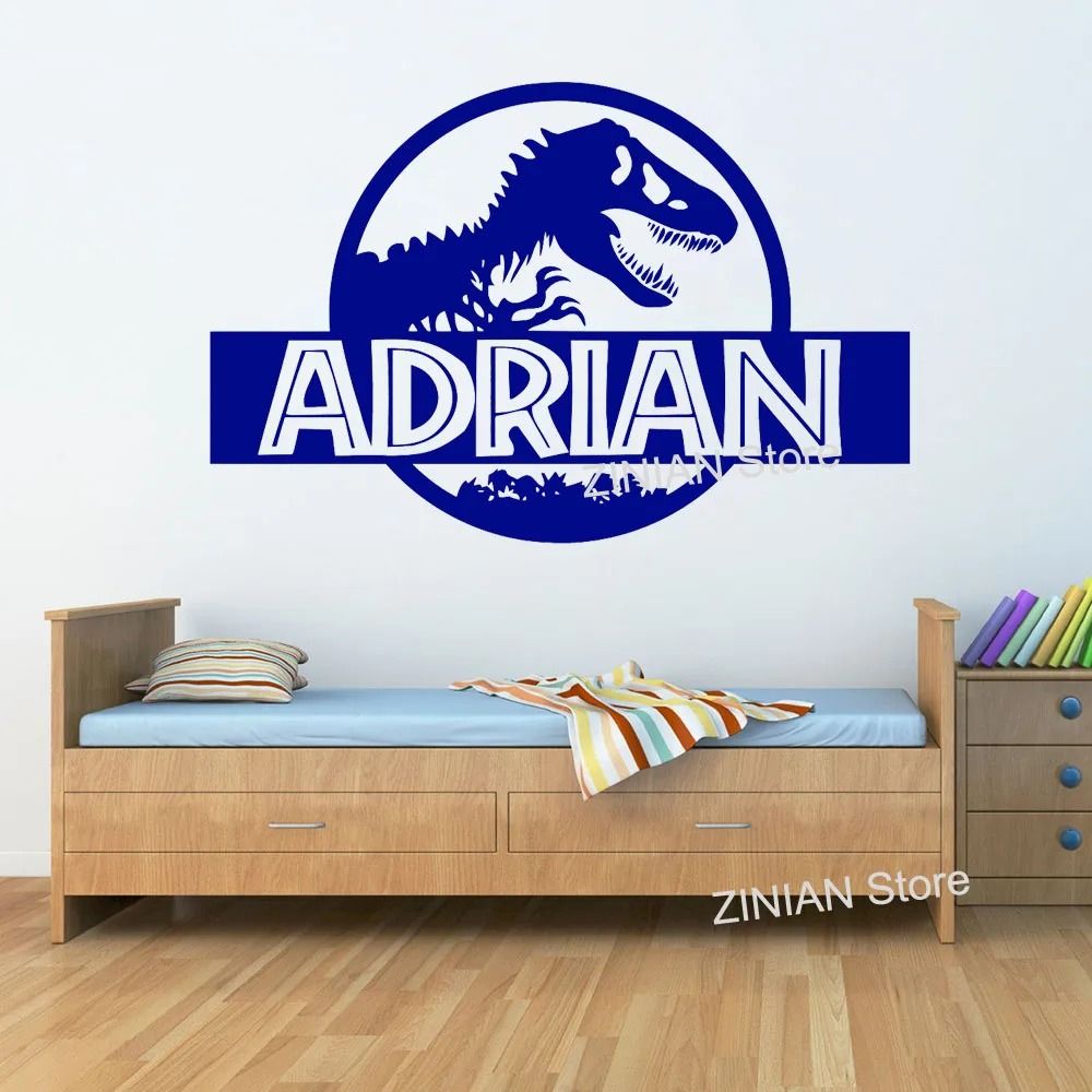 Custom Jurassic Dinosaur Decal – High-Definition Personalized Adventure Wall Art
