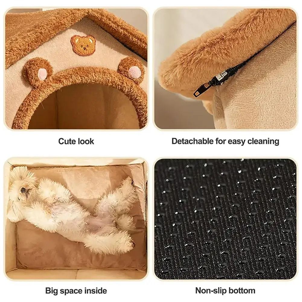 Cozy Plush Pet Warm House