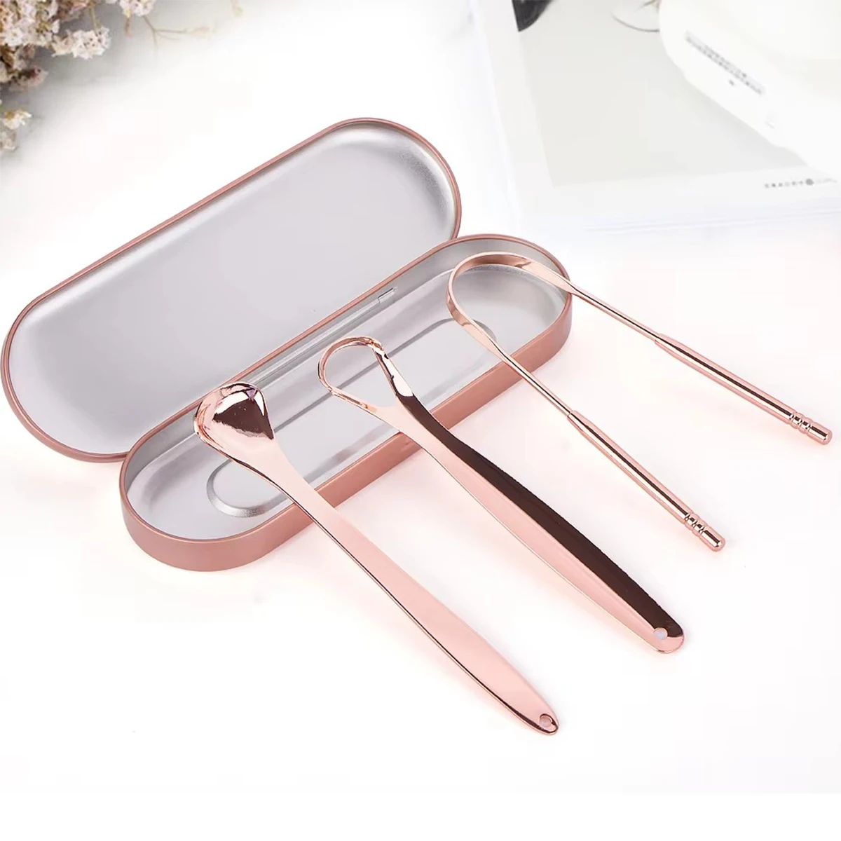 Stainless Steel Tongue Scraper Cleaner