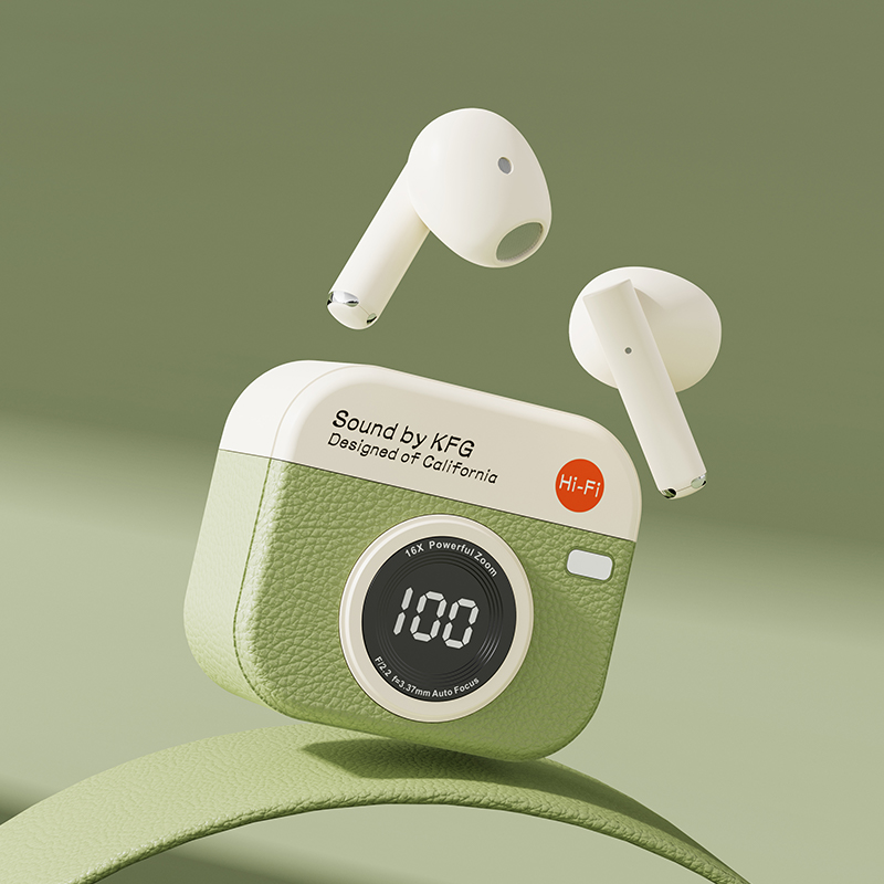 TWS Wireless Earbuds with Bluetooth, 36-Hour Playtime & LED Display