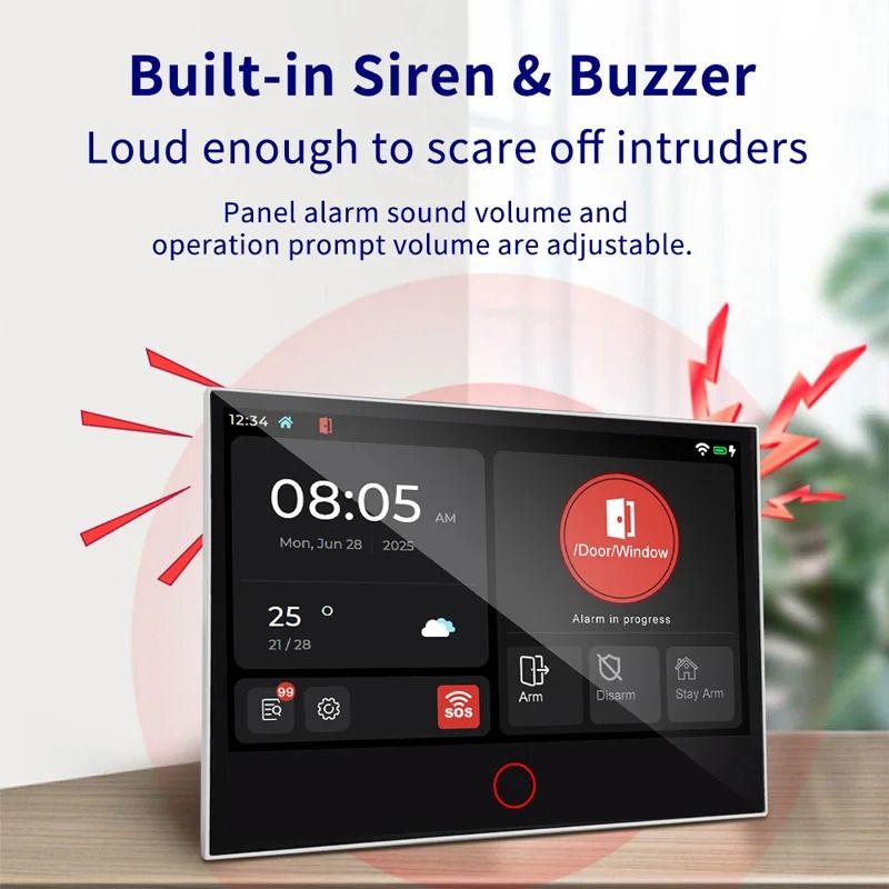 KERUI G70 Tuya WiFi+4G Home Security Alarm System