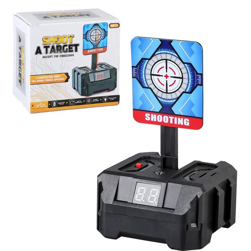 Auto Reset Electric Shooting Target Desktop Practice Game for Kids and Adults