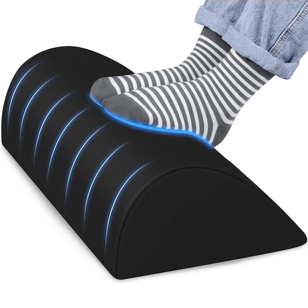 Ergonomic Memory Foam Foot Rest for Under Desk Comfort