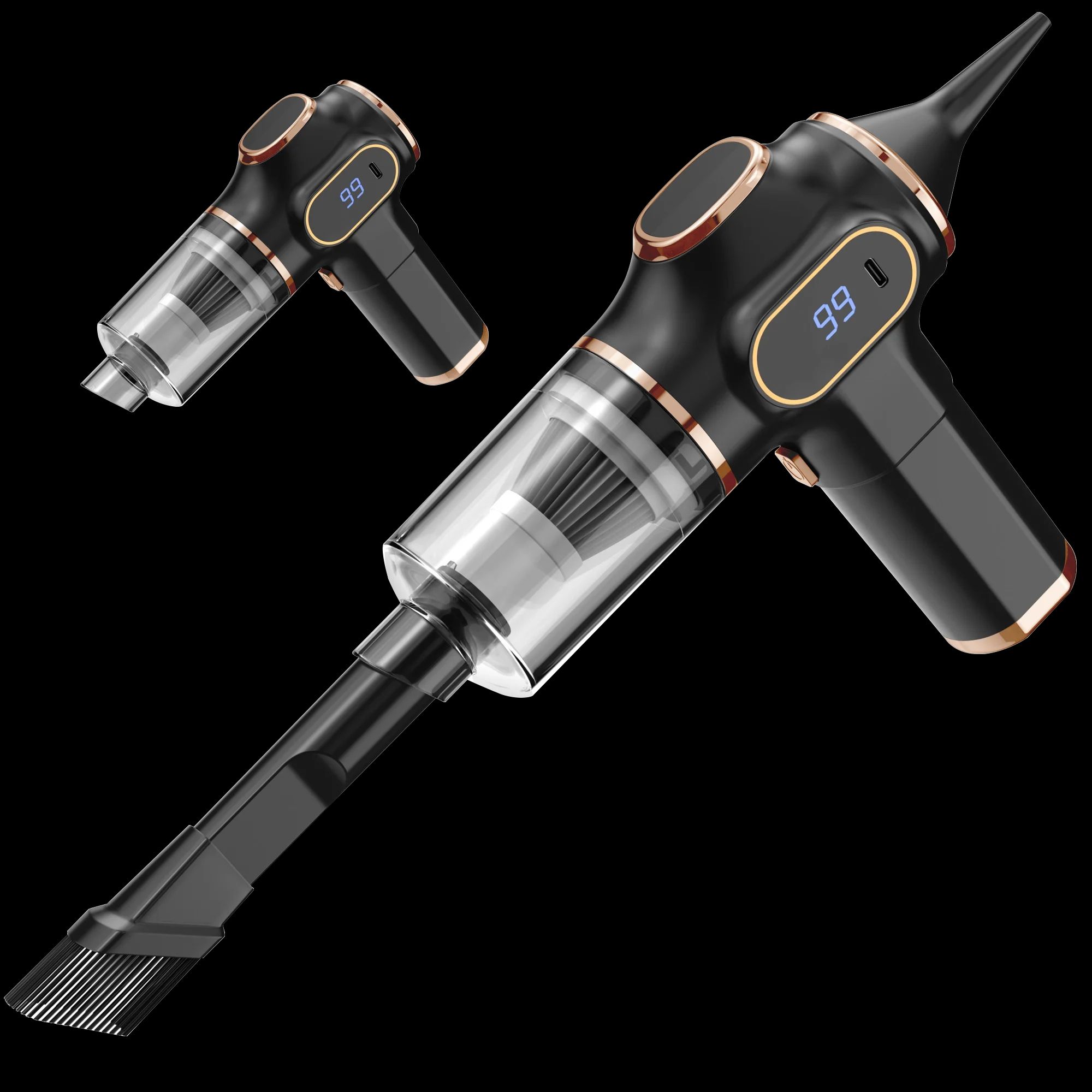 Wireless High Power Mini Car and Home Vacuum Cleaner