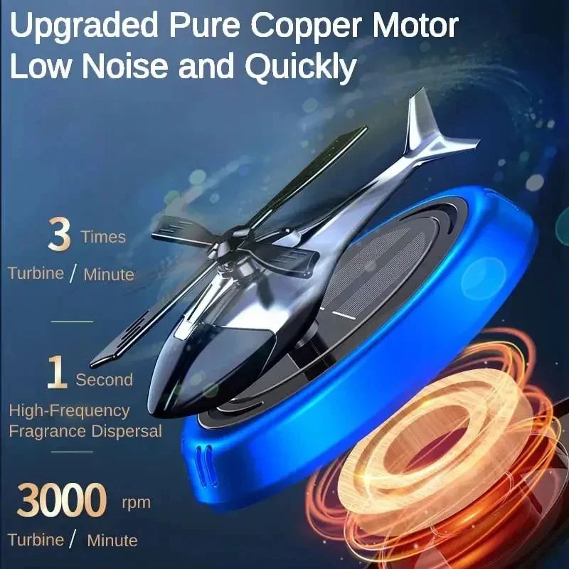 Solar Powered Aircraft Car Ornament