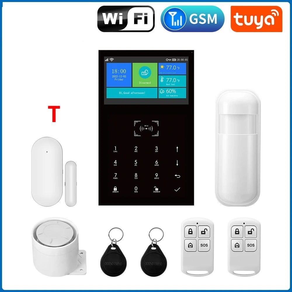 Smart 4.3 Inch WiFi GSM Command Center